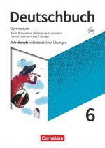 Cover-Bild Deutschbuch Gymnasium - Berlin, Brandenburg, Mecklenburg-Vorpommern, Sachsen, Sachsen-Anhalt und Thüringen - Neue Ausgabe - 6. Schuljahr