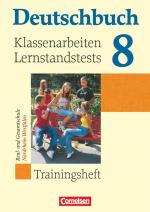 Cover-Bild Deutschbuch - Sprach- und Lesebuch - Trainingshefte - zu allen Grundausgaben - 8. Schuljahr