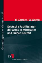 Cover-Bild Deutsche Fachliteratur der Artes in Mittelalter und Früher Neuzeit