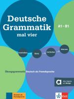 Cover-Bild Deutsche Grammatik mal vier