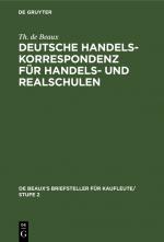Cover-Bild Deutsche Handelskorrespondenz für Handels- und Realschulen