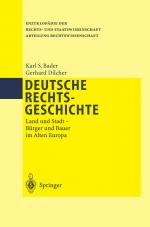 Cover-Bild Deutsche Rechtsgeschichte
