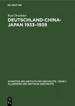 Cover-Bild Deutschland-China-Japan 1933–1939