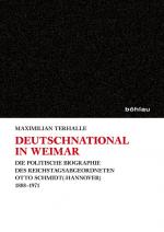Cover-Bild Deutschnational in Weimar