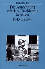 Cover-Bild Die Abrechnung mit dem Faschismus in Italien 1943 bis 1948