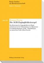 Cover-Bild Die AGB-Zugänglichkeitsregel