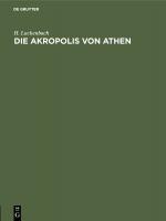 Cover-Bild Die Akropolis von Athen