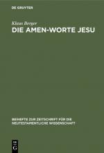Cover-Bild Die Amen-Worte Jesu