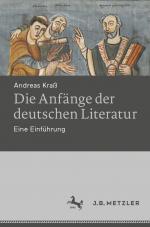 Cover-Bild Die Anfänge der deutschen Literatur