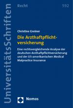 Cover-Bild Die Arzthaftpflichtversicherung