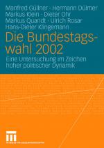 Cover-Bild Die Bundestagswahl 2002