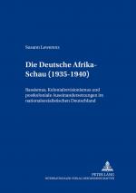 Cover-Bild Die «Deutsche Afrika-Schau» (1935-1940)