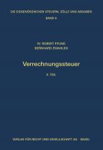 Cover-Bild Die eidgenössische Verrechnungssteuer