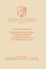 Cover-Bild Die elektronenmikroskopische Darstellung der Feinstruktur des Protoplasmas