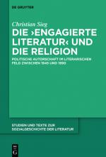 Cover-Bild Die ‚engagierte Literatur‘ und die Religion