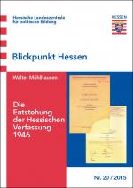 Cover-Bild Die Entstehung der Hessischen Verfassung 1946
