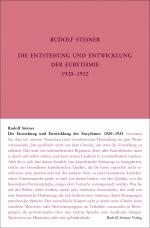 Cover-Bild Die Entstehung und Entwicklung der Eurythmie 1920-1922