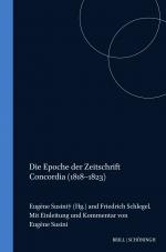 Cover-Bild Die Epoche der Zeitschrift Concordia (1818–1823)
