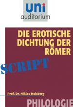 Cover-Bild Die erotische Dichtung der Römer
