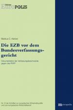 Cover-Bild Die EZB vor dem Bundesverfassungsgericht