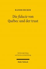 Cover-Bild Die fiducie von Québec und der trust