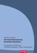 Cover-Bild Die Gemeindeordnung Nordrhein-Westfalen