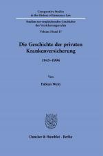 Cover-Bild Die Geschichte der privaten Krankenversicherung.