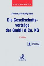 Cover-Bild Die Gesellschaftsverträge der GmbH & Co. KG