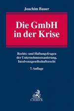 Cover-Bild Die GmbH in der Krise