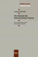 Cover-Bild Die Grenzen der Rational Choice Theorie