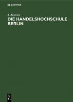 Cover-Bild Die Handelshochschule Berlin