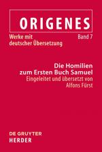 Cover-Bild Die Homilien zum Ersten Buch Samuel