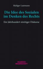 Cover-Bild Die Idee des Sozialen im Denken des Rechts