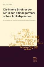 Cover-Bild Die innere Struktur der DP in den altindogermanischen Artikelsprachen