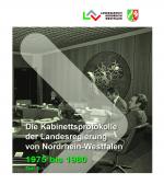 Cover-Bild Die Kabinettsprotokolle der Landesregierung von NRW