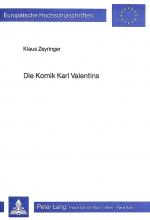 Cover-Bild Die Komik Karl Valentins