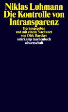 Cover-Bild Die Kontrolle von Intransparenz