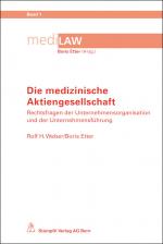 Cover-Bild Die medizinische Aktiengesellschaft