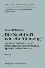 Cover-Bild „Die Nachtluft wie ein Atemzug“