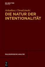 Cover-Bild Die Natur der Intentionalität
