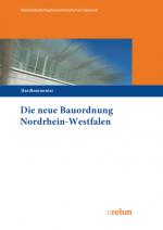 Cover-Bild Die neue Bauordnung in Nordrhein-Westfalen