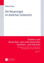 Cover-Bild Die Neuerungen im ehelichen Güterrecht