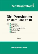 Cover-Bild Die Pensionen ab dem Jahr 2018