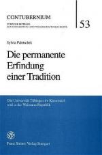 Cover-Bild Die permanente Erfindung einer Tradition