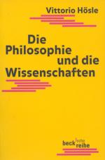 Cover-Bild Die Philosophie und die Wissenschaften