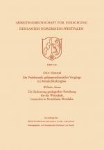 Cover-Bild Die Problematik gebirgsmechanischer Vorgänge im Steinkohlenbergbau