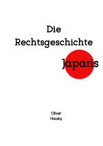 Cover-Bild Die Rechtsgeschichte Japans