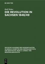 Cover-Bild Die Revolution in Sachsen 1848/49