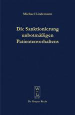 Cover-Bild Die Sanktionierung unbotmäßigen Patientenverhaltens