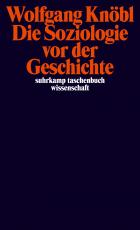 Cover-Bild Die Soziologie vor der Geschichte